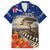 New Zealand ANZAC Day Hawaiian Shirt The Lonesome Pine With Soldier Fern LT05 Blue - Polynesian Pride