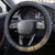 New Zealand ANZAC Day Steering Wheel Cover The Lonesome Pine With Soldier Fern