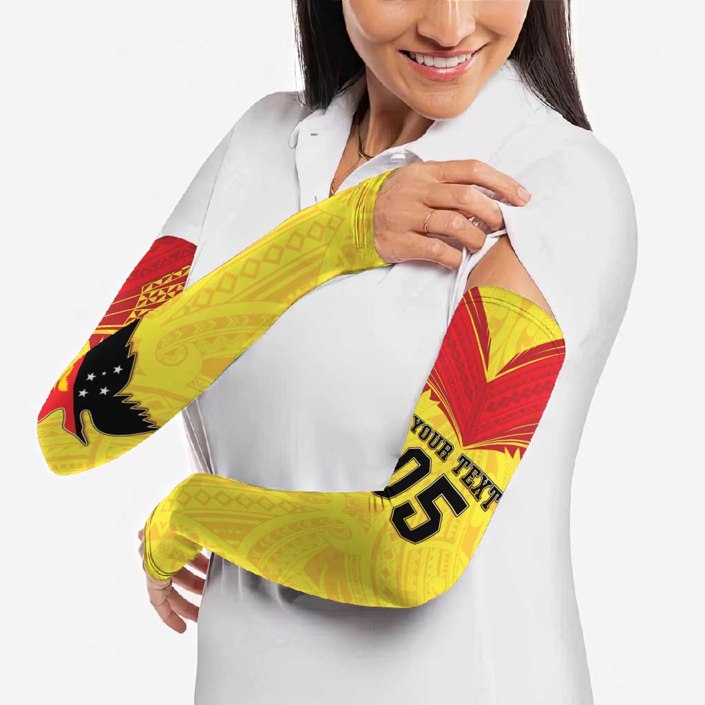 Papua New Guinea Rugby Custom Arm Sleeves Kumuls Heritage