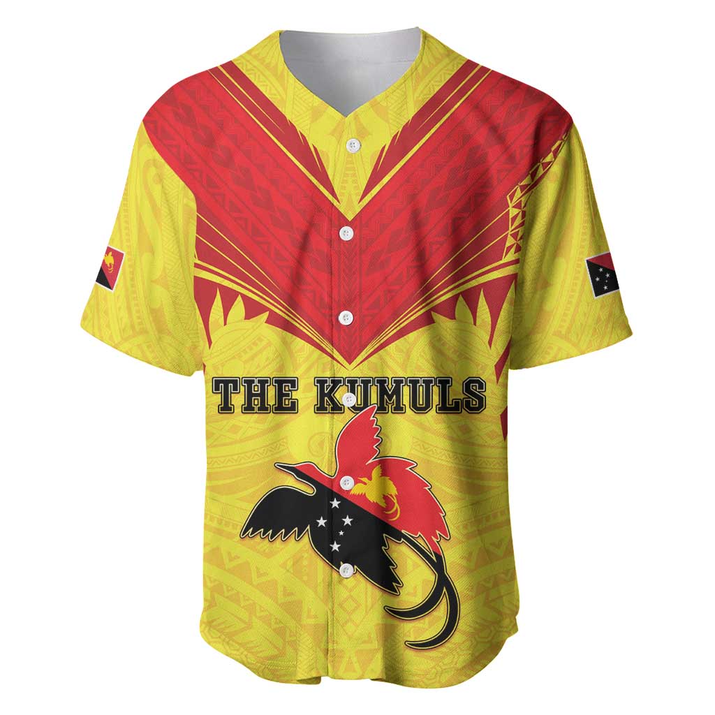 Papua New Guinea Rugby Custom Baseball Jersey Kumuls Heritage