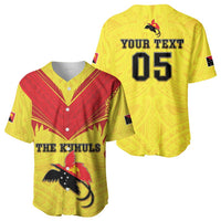 Papua New Guinea Rugby Custom Baseball Jersey Kumuls Heritage
