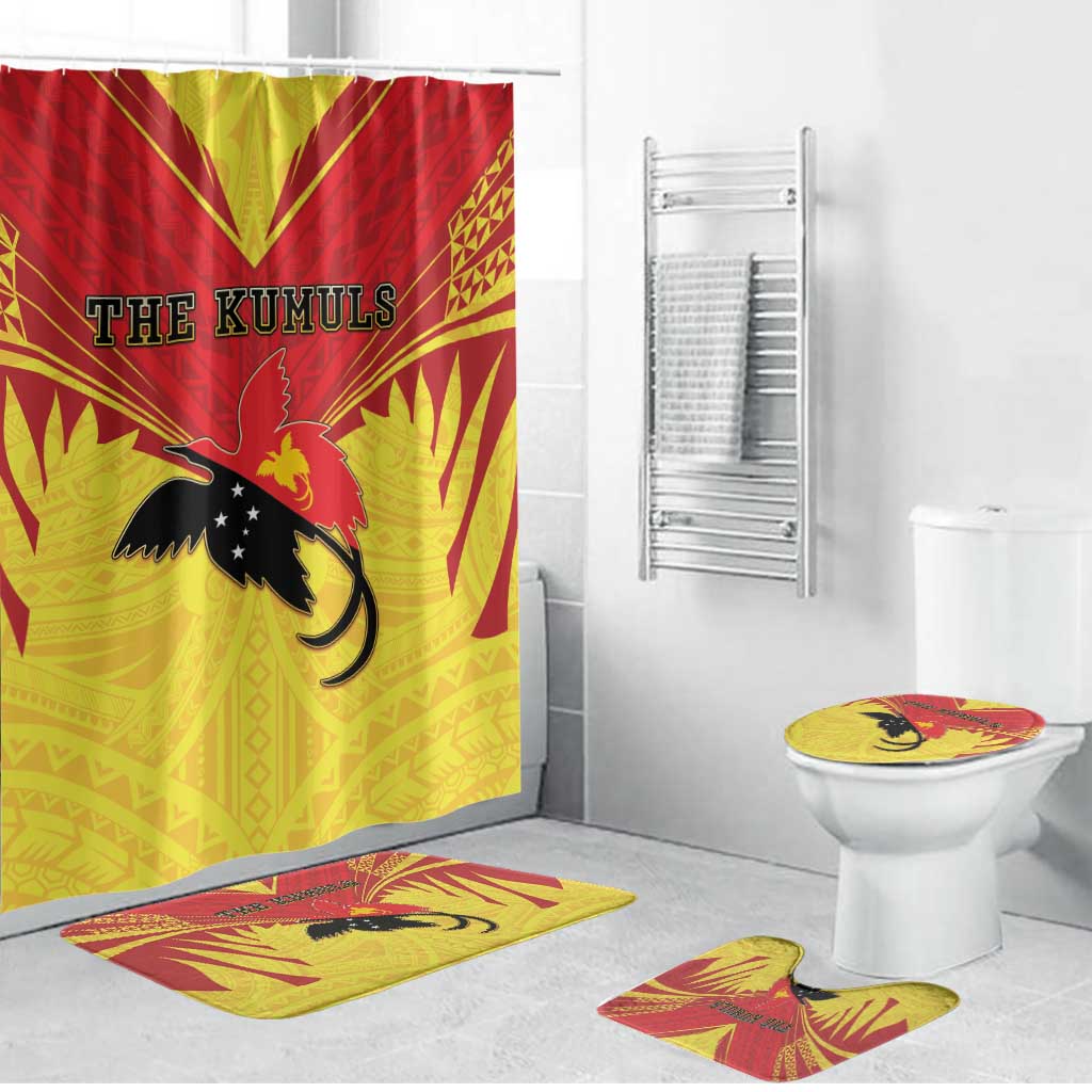 Papua New Guinea Rugby Bathroom Set Kumuls Heritage