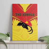 Papua New Guinea Rugby Canvas Wall Art Kumuls Heritage