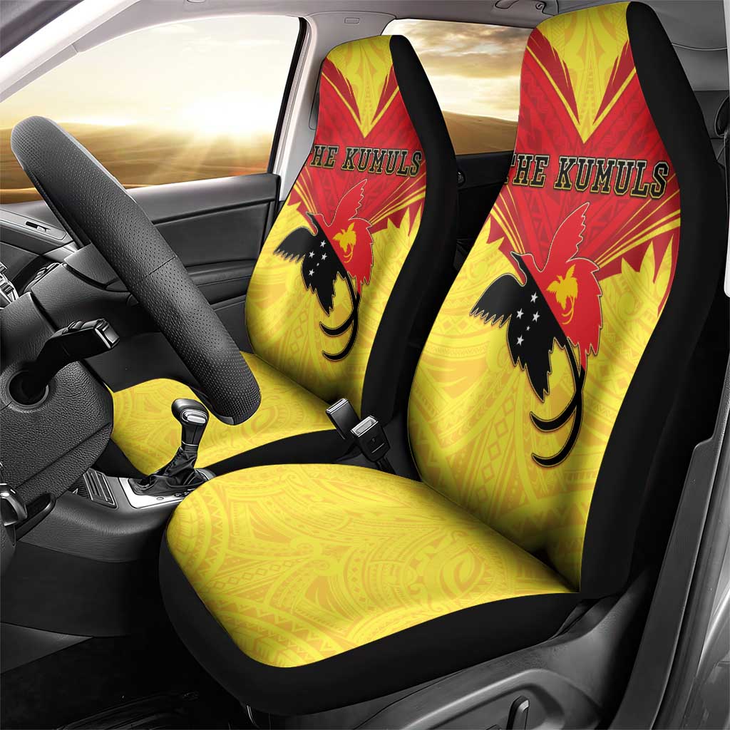 Papua New Guinea Rugby Car Seat Cover Kumuls Heritage