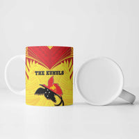 Papua New Guinea Rugby Custom Ceramic Mug Kumuls Heritage