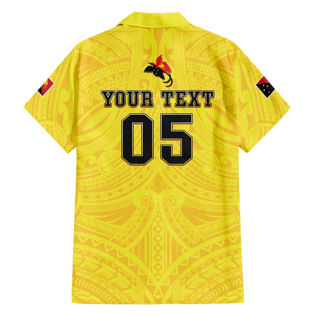 Papua New Guinea Rugby Custom Family Matching Tank Maxi Dress and Hawaiian Shirt Kumuls Heritage LT05 - Polynesian Pride