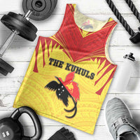 Papua New Guinea Rugby Custom Men Tank Top Kumuls Heritage