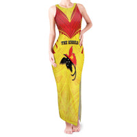 Papua New Guinea Rugby Custom Tank Maxi Dress Kumuls Heritage