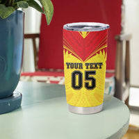 Papua New Guinea Rugby Custom Tumbler Cup Kumuls Heritage