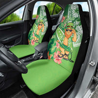 Aloha Hawaii St Patrick's Day Car Seat Cover Polynesian Style