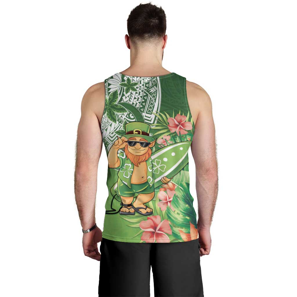 Aloha Hawaii St Patrick's Day Men Tank Top Polynesian Style