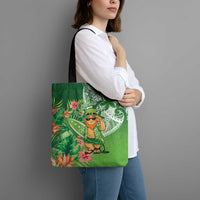 Aloha Hawaii St Patrick's Day Tote Bag Polynesian Style