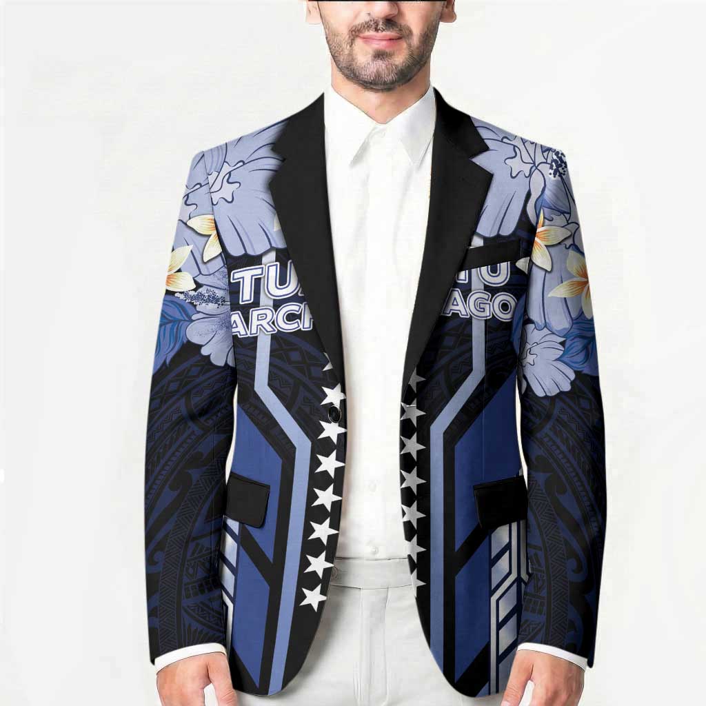 French Polynesia Tuamotu Archipelago Blazer Polynesian Pattern Unique Style