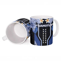 French Polynesia Tuamotu Archipelago Ceramic Mug Polynesian Pattern Unique Style