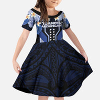 French Polynesia Tuamotu Archipelago Family Matching Tank Maxi Dress and Hawaiian Shirt Polynesian Pattern Unique Style