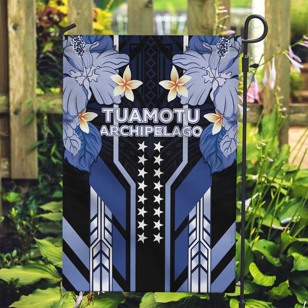 French Polynesia Tuamotu Archipelago Garden Flag Polynesian Pattern Unique Style