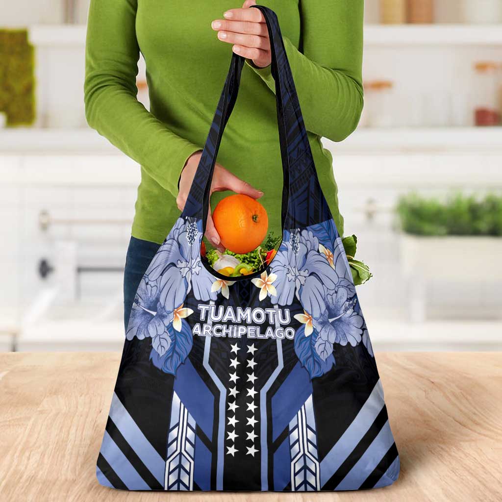 French Polynesia Tuamotu Archipelago Grocery Bag Polynesian Pattern Unique Style