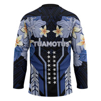 French Polynesia Tuamotu Archipelago Hockey Jersey Polynesian Pattern Unique Style
