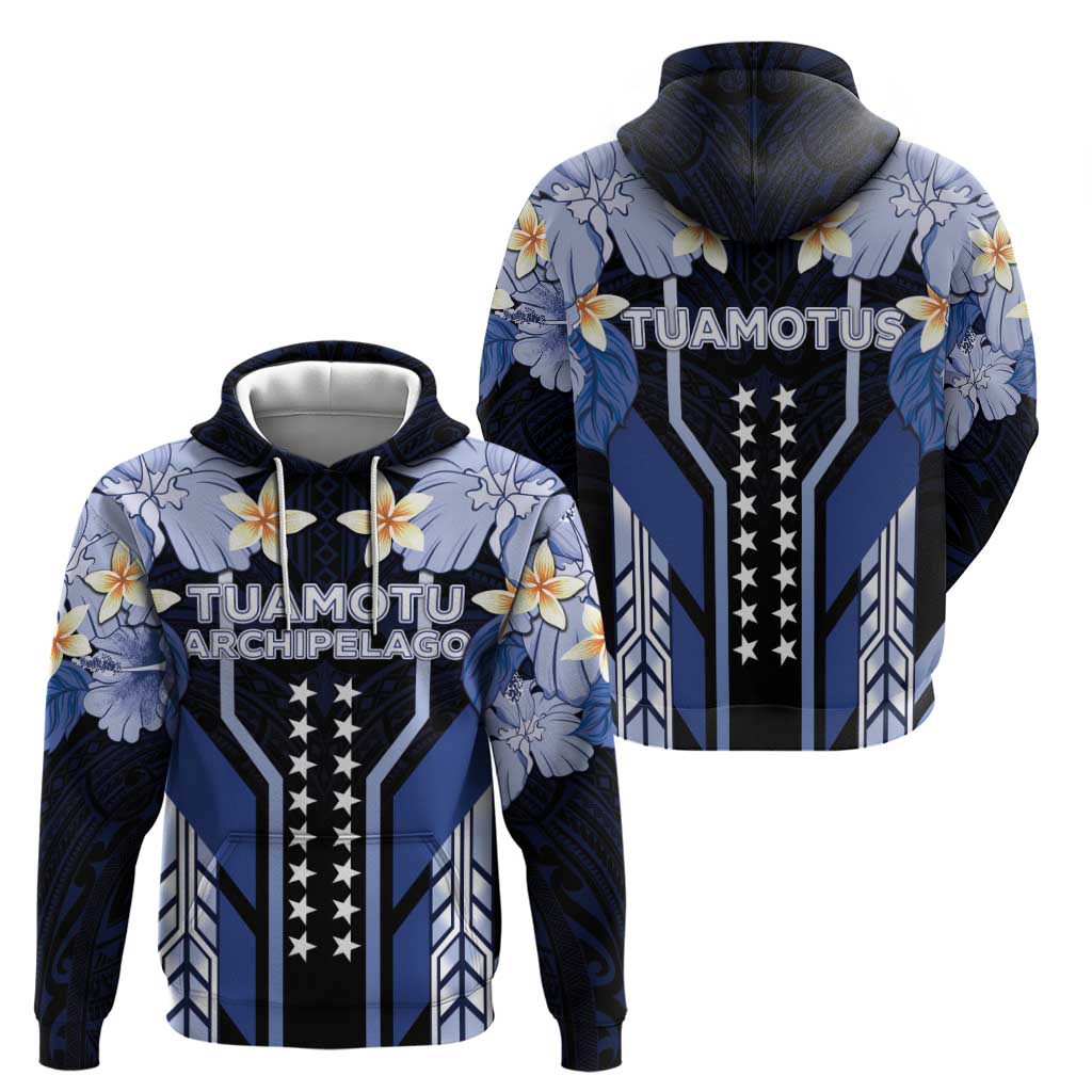 French Polynesia Tuamotu Archipelago Hoodie Polynesian Pattern Unique Style