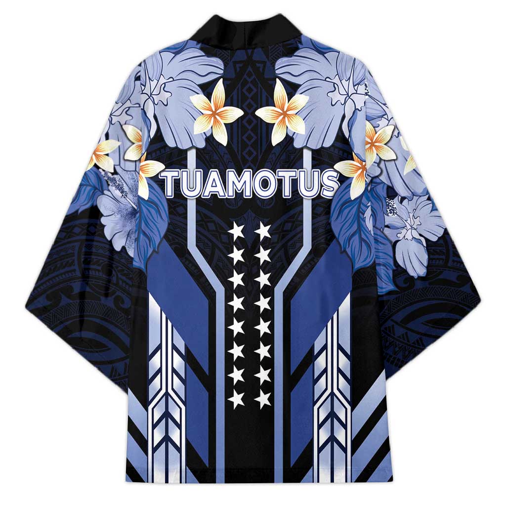 French Polynesia Tuamotu Archipelago Kimono Polynesian Pattern Unique Style