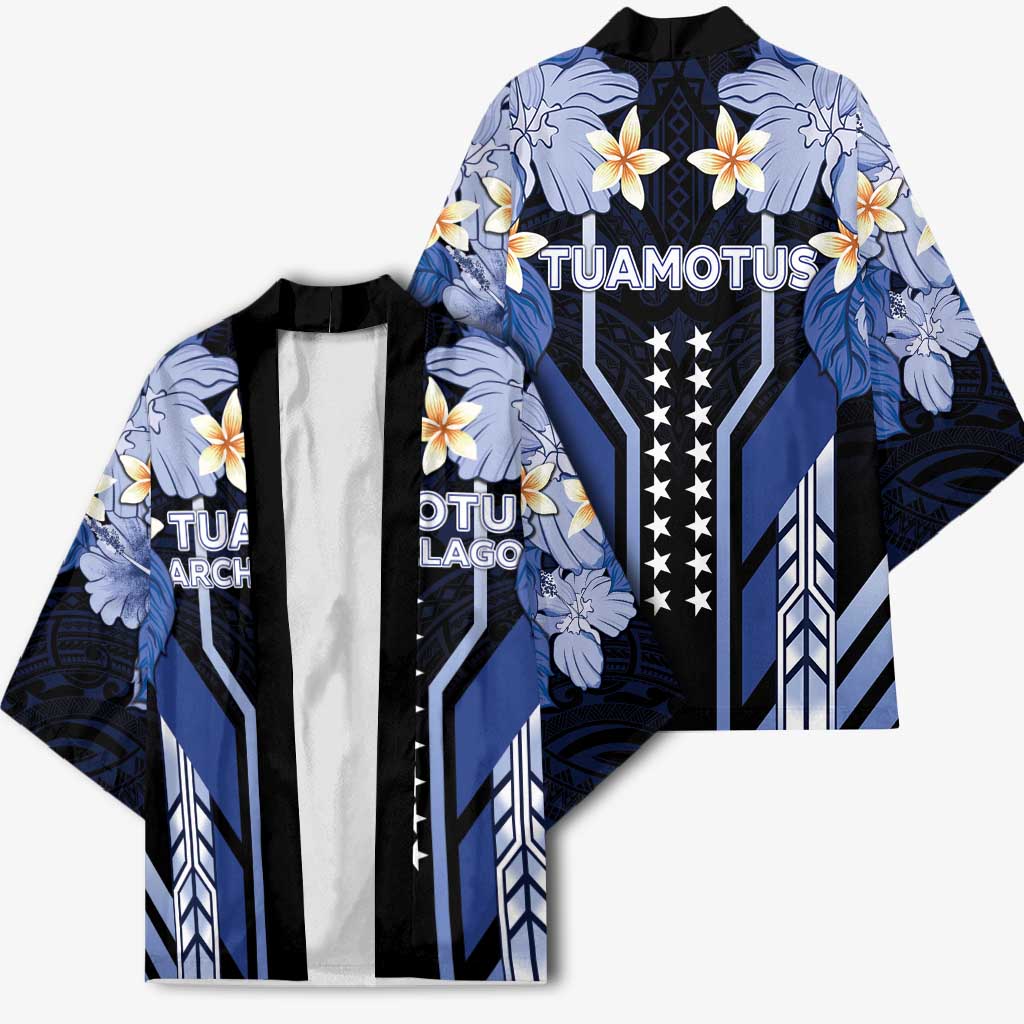 French Polynesia Tuamotu Archipelago Kimono Polynesian Pattern Unique Style