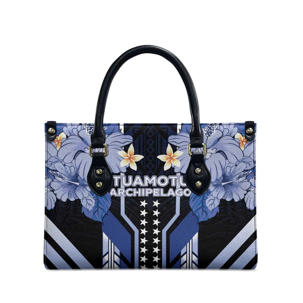 French Polynesia Tuamotu Archipelago Leather Bag Polynesian Pattern Unique Style