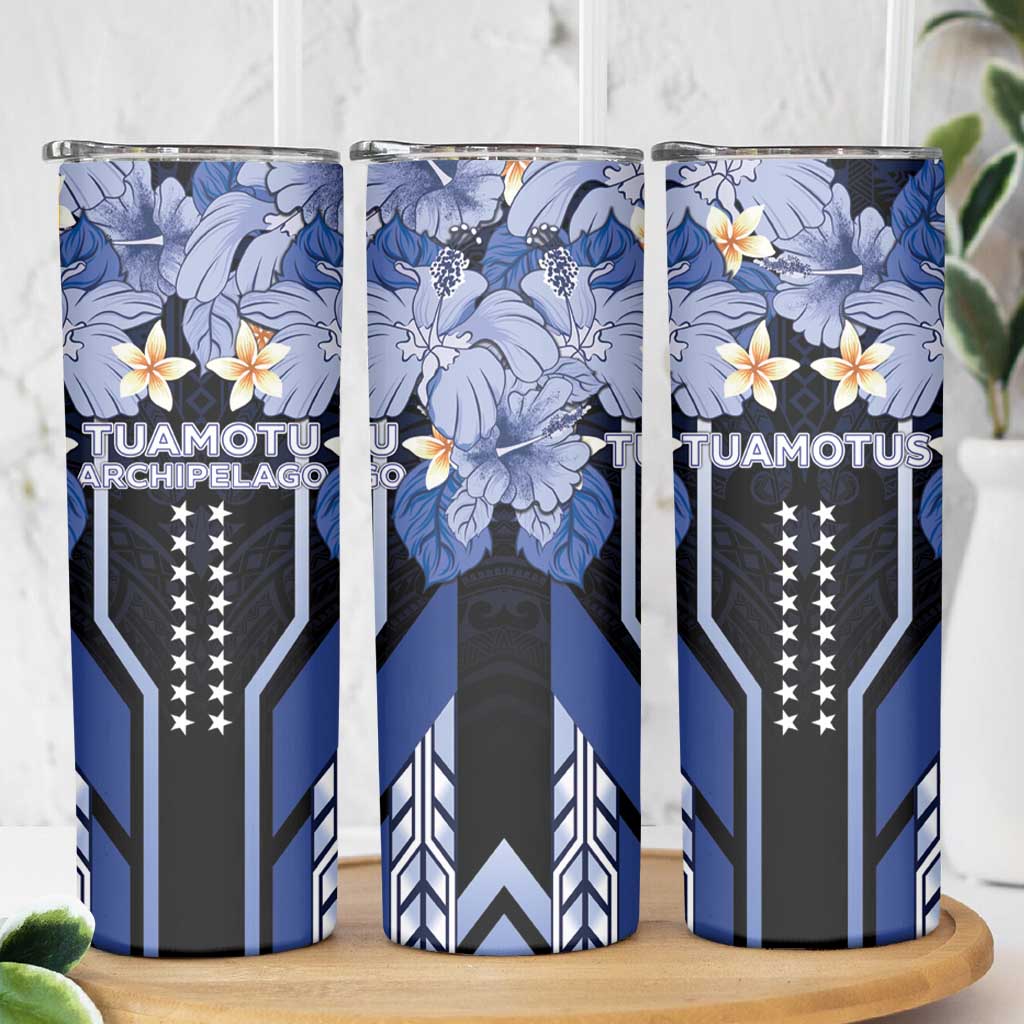 French Polynesia Tuamotu Archipelago Skinny Tumbler Polynesian Pattern Unique Style