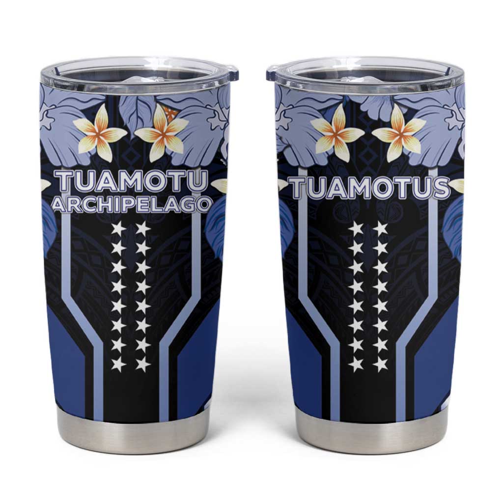 French Polynesia Tuamotu Archipelago Tumbler Cup Polynesian Pattern Unique Style