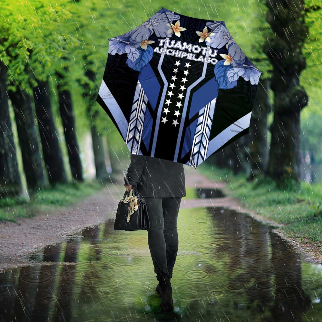 French Polynesia Tuamotu Archipelago Umbrella Polynesian Pattern Unique Style