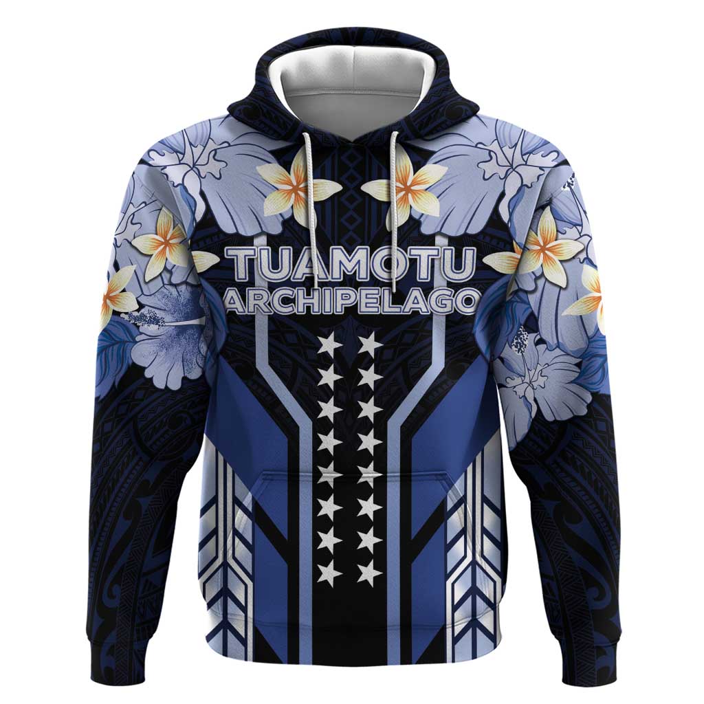 French Polynesia Tuamotu Archipelago Zip Hoodie Polynesian Pattern Unique Style