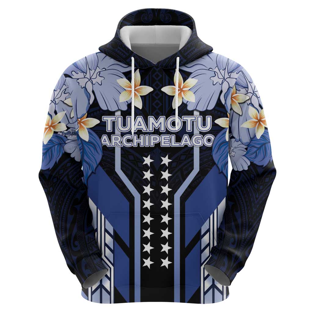 French Polynesia Tuamotu Archipelago Zip Hoodie Polynesian Pattern Unique Style