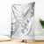 Brain Cancer Awareness Blanket Ribbon Polynesian Pattern