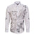 Personalised Brain Cancer Awareness Family Matching Long Sleeve Bodycon Dress and Hawaiian Shirt Ribbon Polynesian Pattern