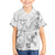 Personalised Brain Cancer Awareness Family Matching Long Sleeve Bodycon Dress and Hawaiian Shirt Ribbon Polynesian Pattern