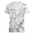 Personalised Brain Cancer Awareness Women V-Neck T-Shirt Ribbon Polynesian Pattern