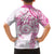 Polynesian Pattern With Plumeria Flowers Hawaiian Shirt Pink