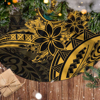 Polynesian Sunset Plumeria Tree Skirt Gold Polynesian Tattoo