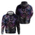 Polynesian Sunset Plumeria Hoodie Galaxy Polynesian Tattoo