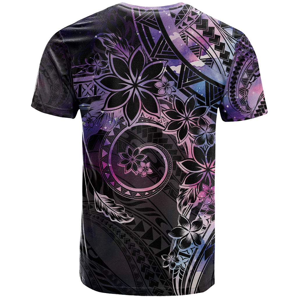 Polynesian Sunset Plumeria T Shirt Galaxy Polynesian Tattoo