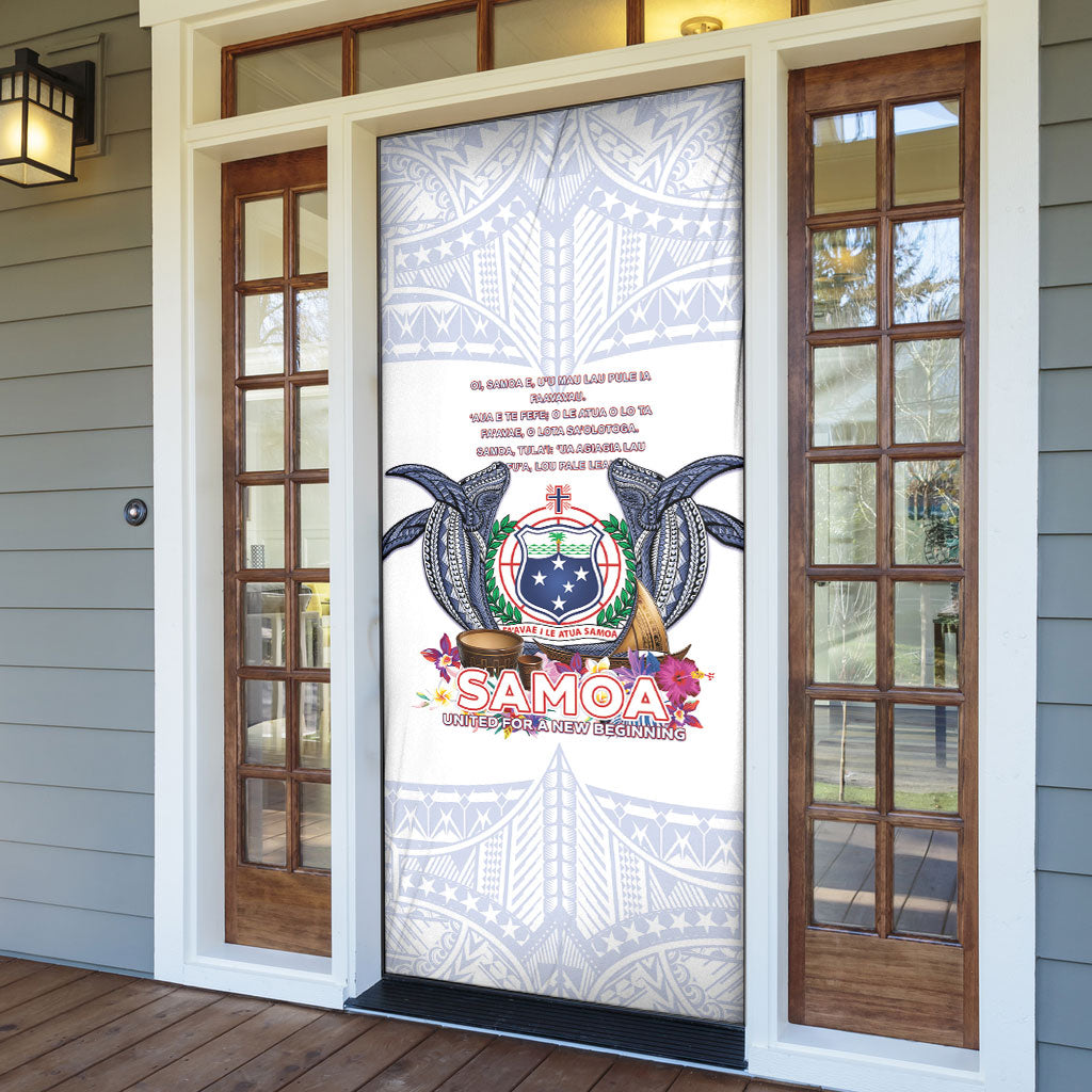 Samoa Independence Day Door Cover Samoa United For A New Beginning