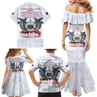 Samoa Independence Day Family Matching Mermaid Dress and Hawaiian Shirt Samoa United For A New Beginning LT05 - Polynesian Pride