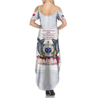 Samoa Independence Day Family Matching Summer Maxi Dress and Hawaiian Shirt Samoa United For A New Beginning