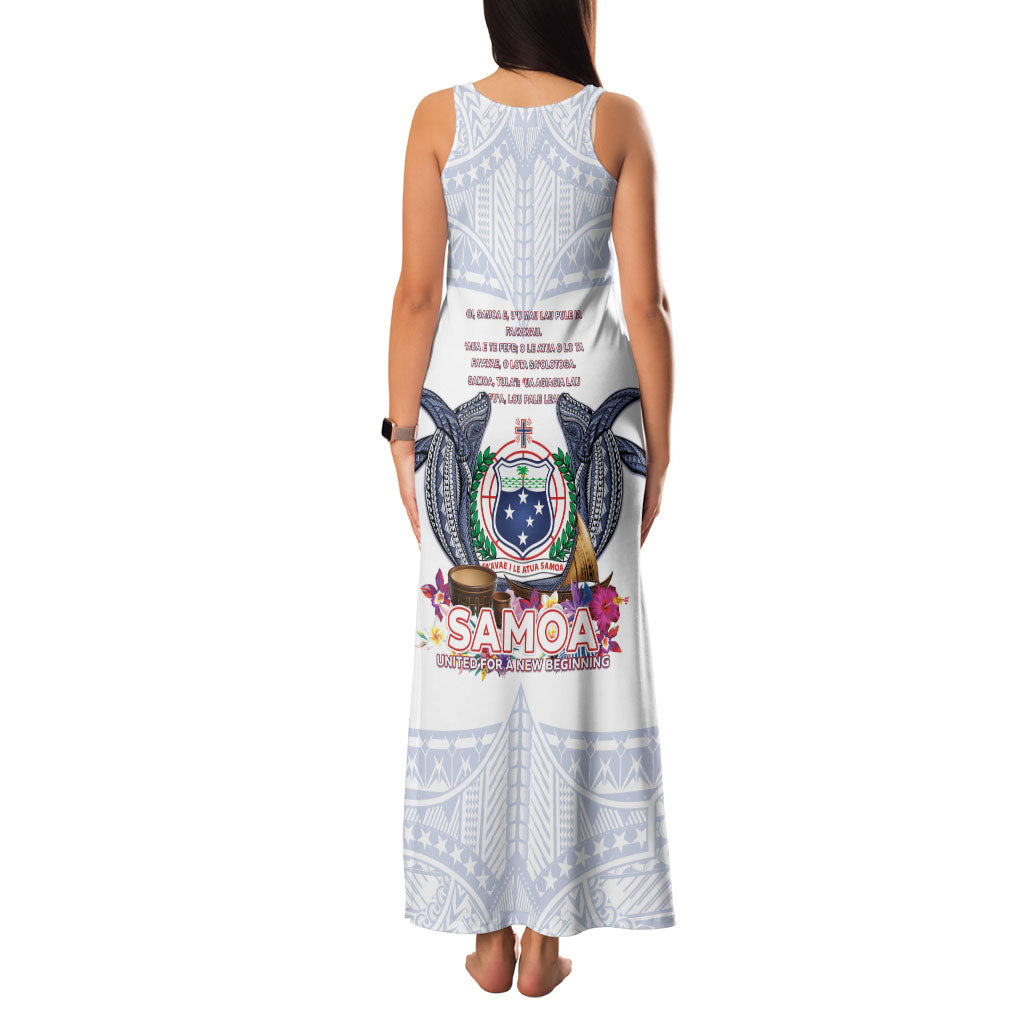 Samoa Independence Day Family Matching Tank Maxi Dress and Hawaiian Shirt Samoa United For A New Beginning
