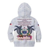 Samoa Independence Day Kid Hoodie Samoa United For A New Beginning