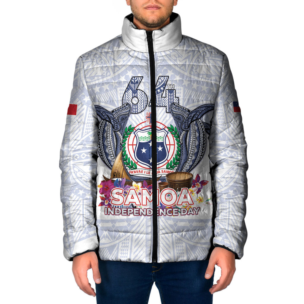 Samoa Independence Day Padded Jacket Samoa United For A New Beginning