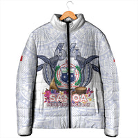 Samoa Independence Day Padded Jacket Samoa United For A New Beginning