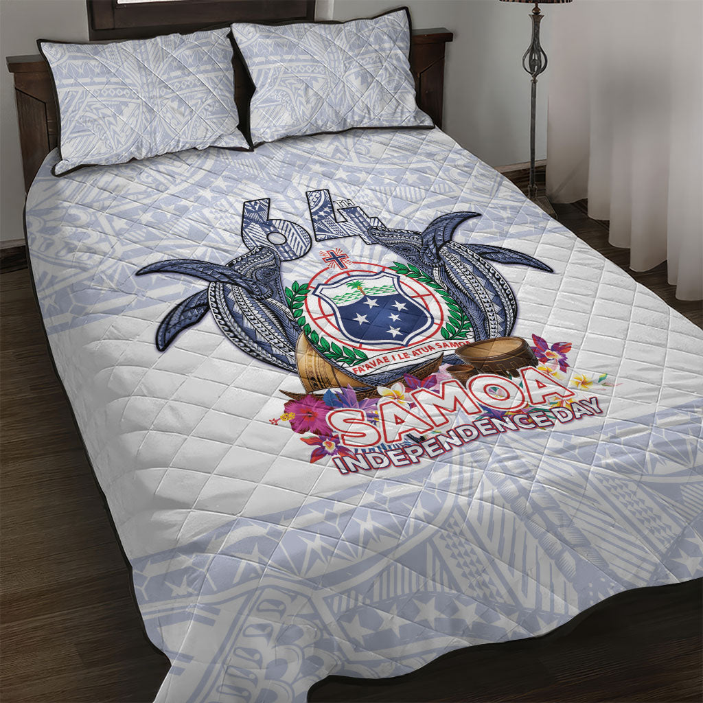 Samoa Independence Day Quilt Bed Set Samoa United For A New Beginning
