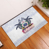 Samoa Independence Day Rubber Doormat Samoa United For A New Beginning