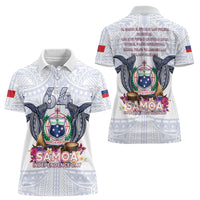 Samoa Independence Day Women Polo Shirt Samoa United For A New Beginning