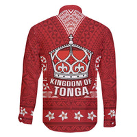 Tonga King Tupou VI Day Family Matching Off Shoulder Short Dress and Hawaiian Shirt Traditional Tongan Kupesi Pattern